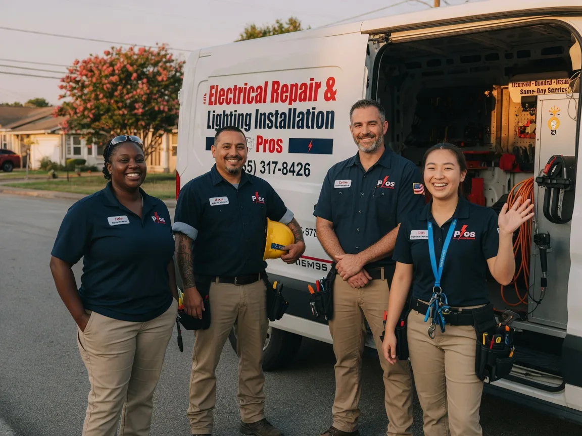 Licensed Electrician company in Lake Dallas, TX